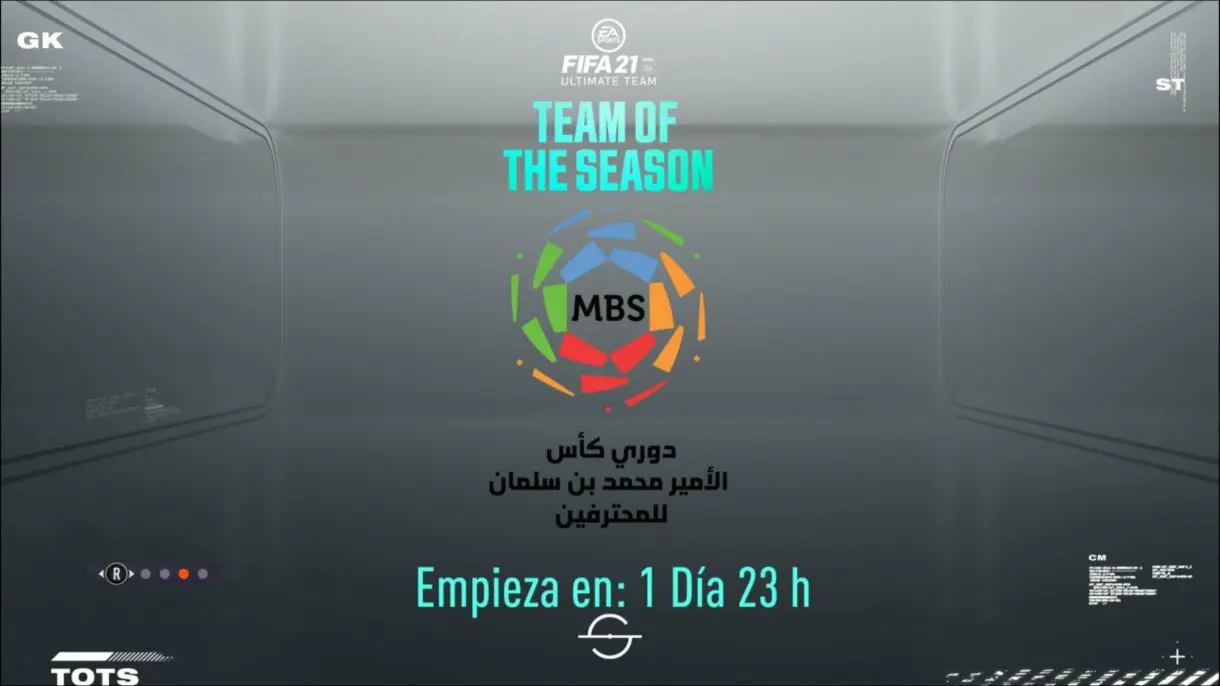 FIFA 21 Ultimate Team próximo TOTS Liga Profesional Saudí confirmado