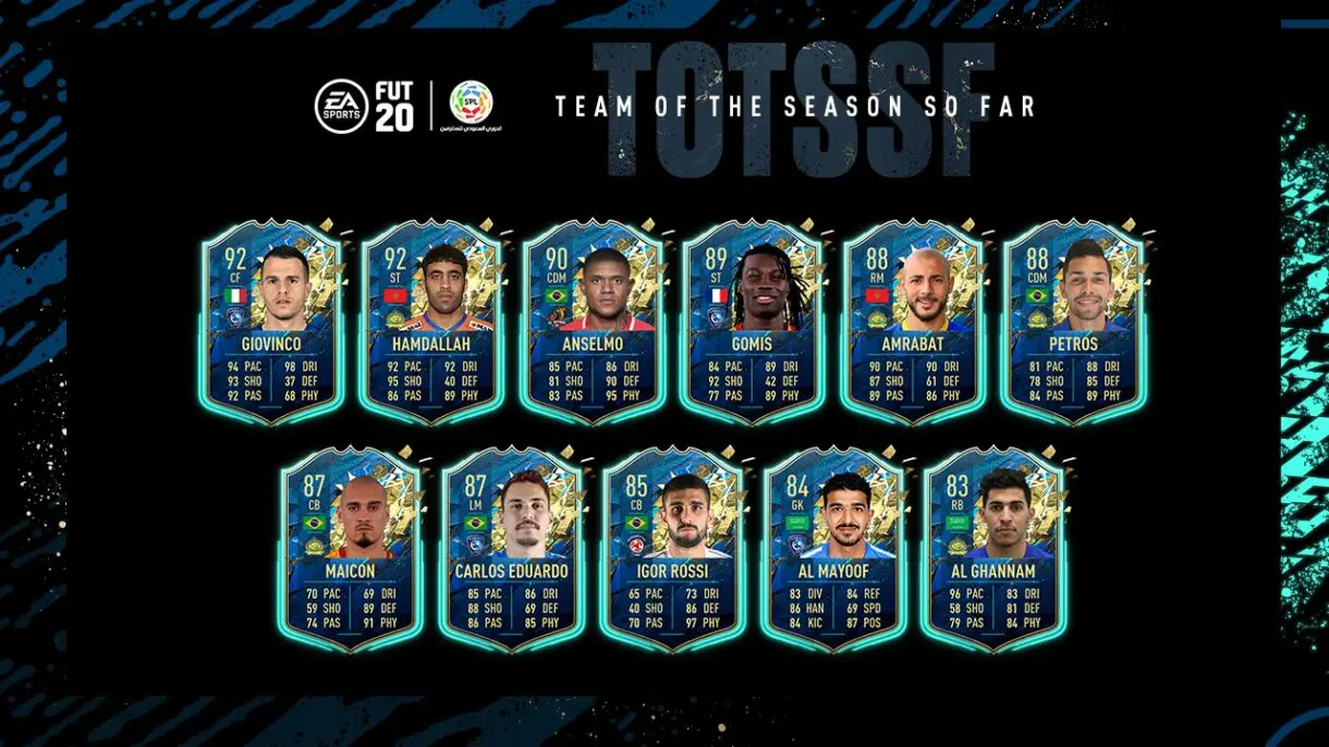 FIFA 21 Ultimate Team próximo TOTS TOTSSF Liga Profesional Saudí FIFA 20