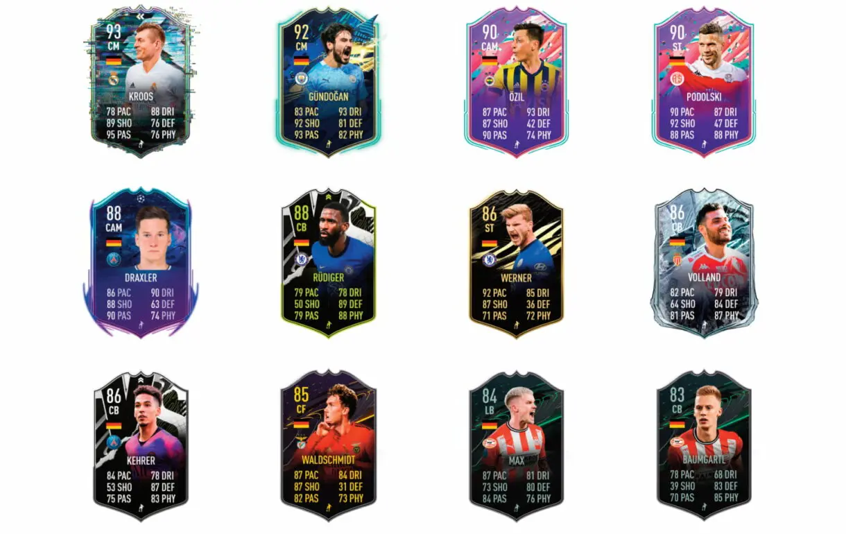 Links naranjas de Amiri TOTS Moments. FIFA 21 Ultimate Team