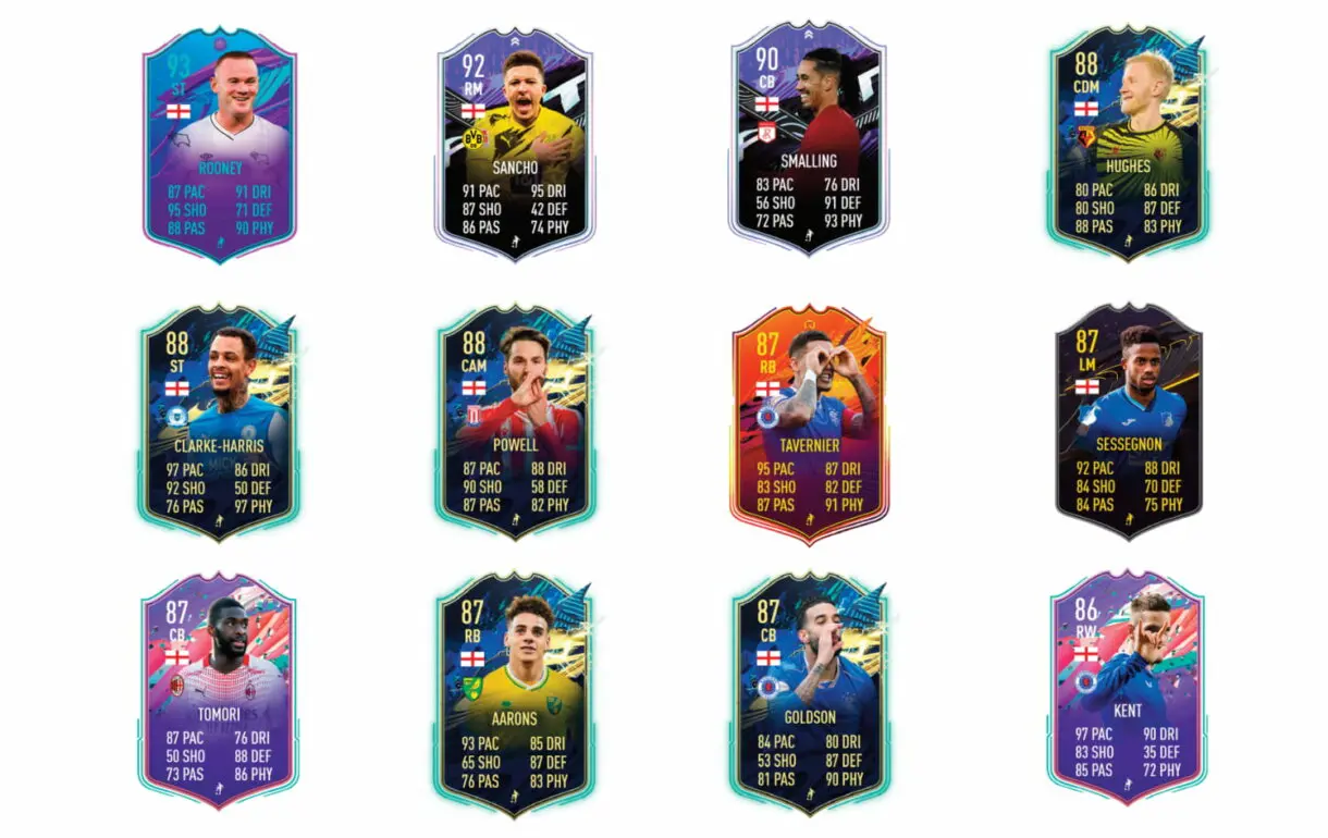 Links naranjas de Patrick Bamford TOTS. FIFA 21 Ultimate Team