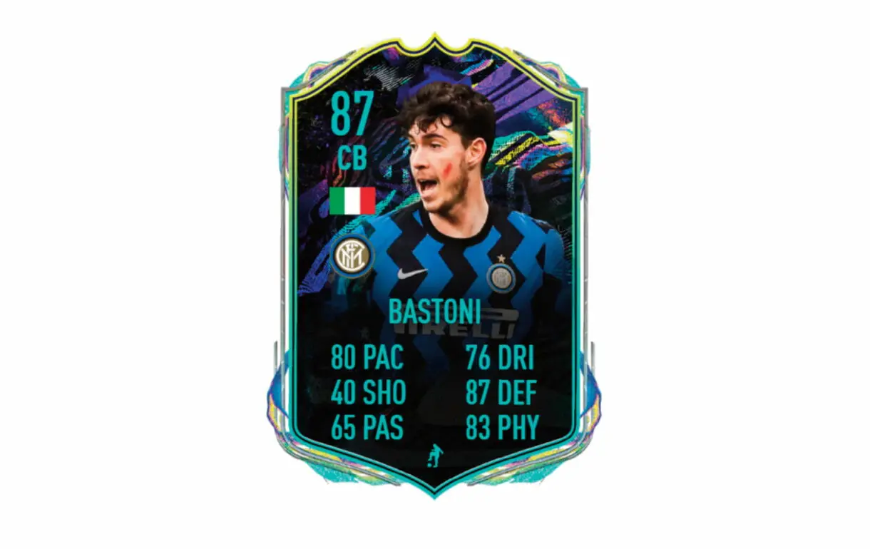 Link perfecto de Barella TOTS. FIFA 21 Ultimate Team