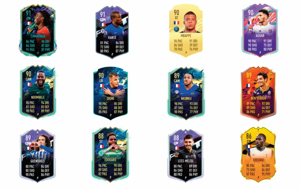 Links naranjas de Benzema TOTS. FIFA 21 Ultimate Team