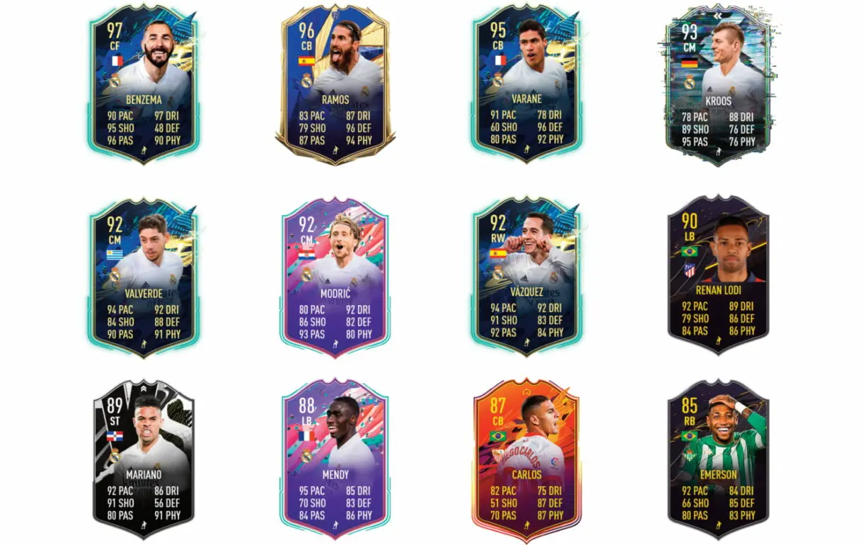 Links verdes de Casemiro TOTS FIFA 21 Ultimate Team