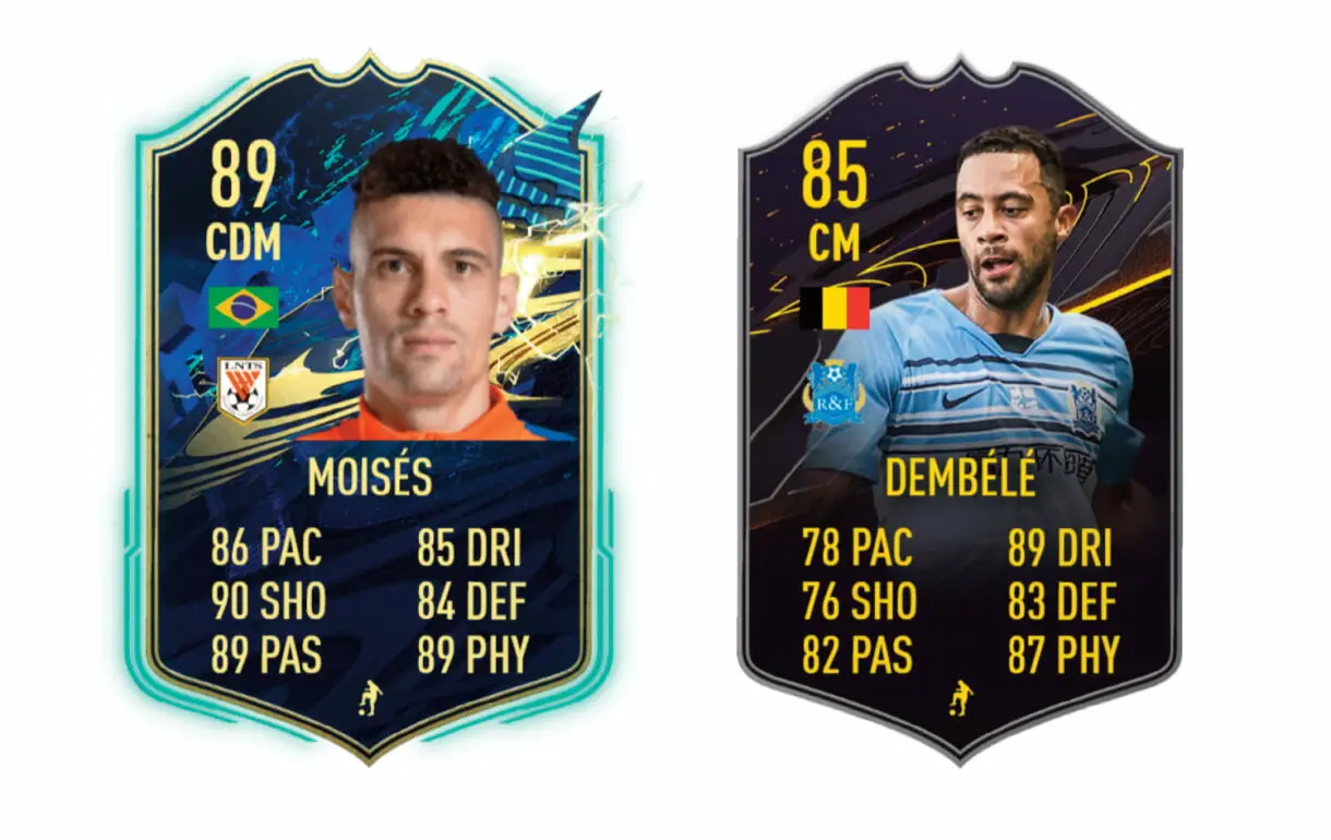 Links verdes de Fellaini TOTS. FIFA 21 Ultimate Team