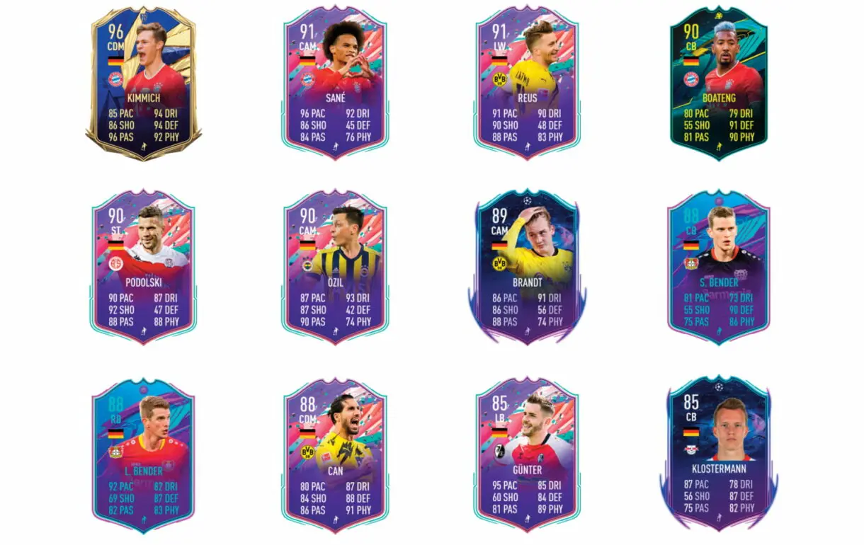 Links naranjas de Gündogan TOTS. FIFA 21 Ultimate Team review