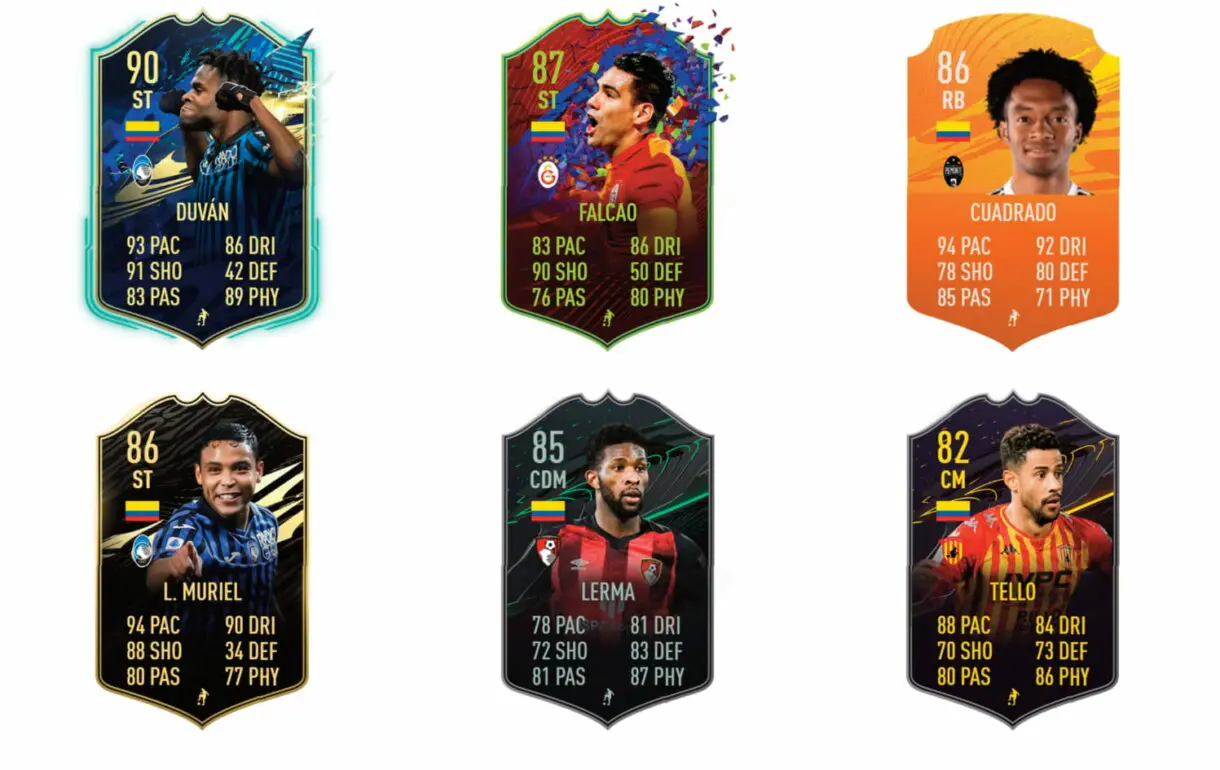 FIFA 21 Ultimate Team. Links naranjas de Juan Camilo 'Cucho' Hernández TOTS Moments.