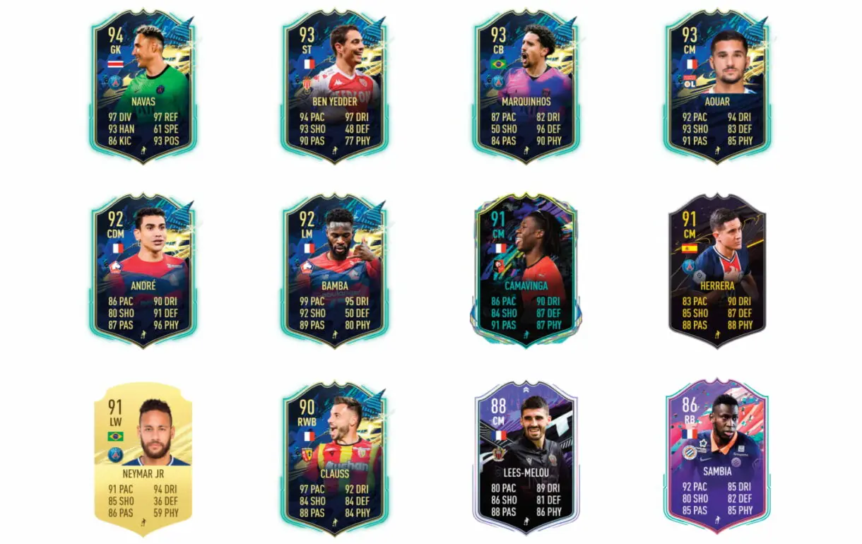 Links verdes de Kimpembe TOTS. FIFA 21 Ultimate Team