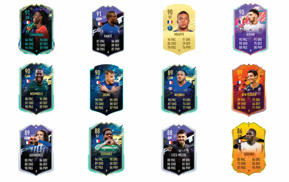 FIFA 21 Ultimate Team review de Nabil Fekir TOTS. Links naranjas.