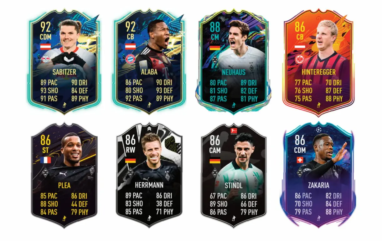 Links verdes de Lazaro TOTS Moments. FIFA 21 Ultimate Team