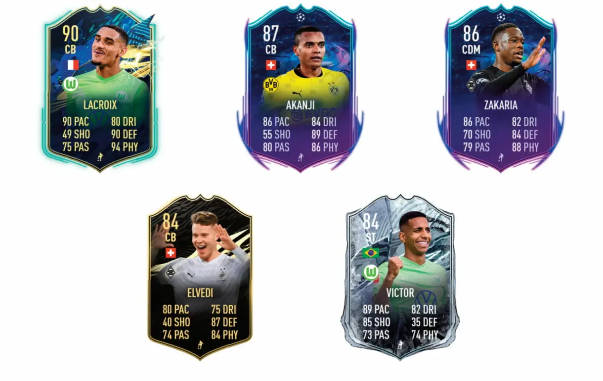 Links verdes de Mbabu Flashback. FIFA 21 Ultimate Team