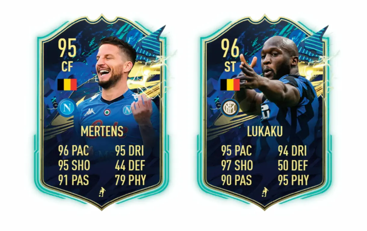 Links verdes de Nainggolan Flashback. FIFA 21 Ultimate Team