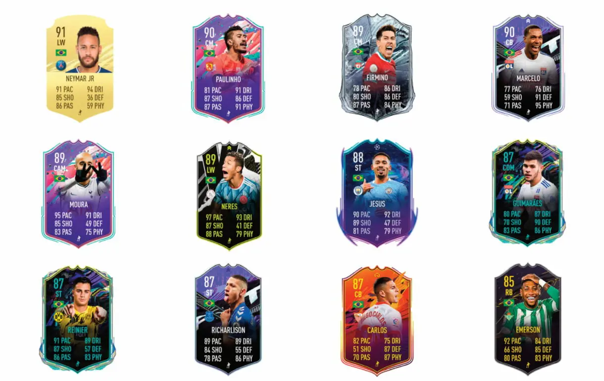 Links naranjas de Petros TOTS. FIFA 21 Ultimate Team