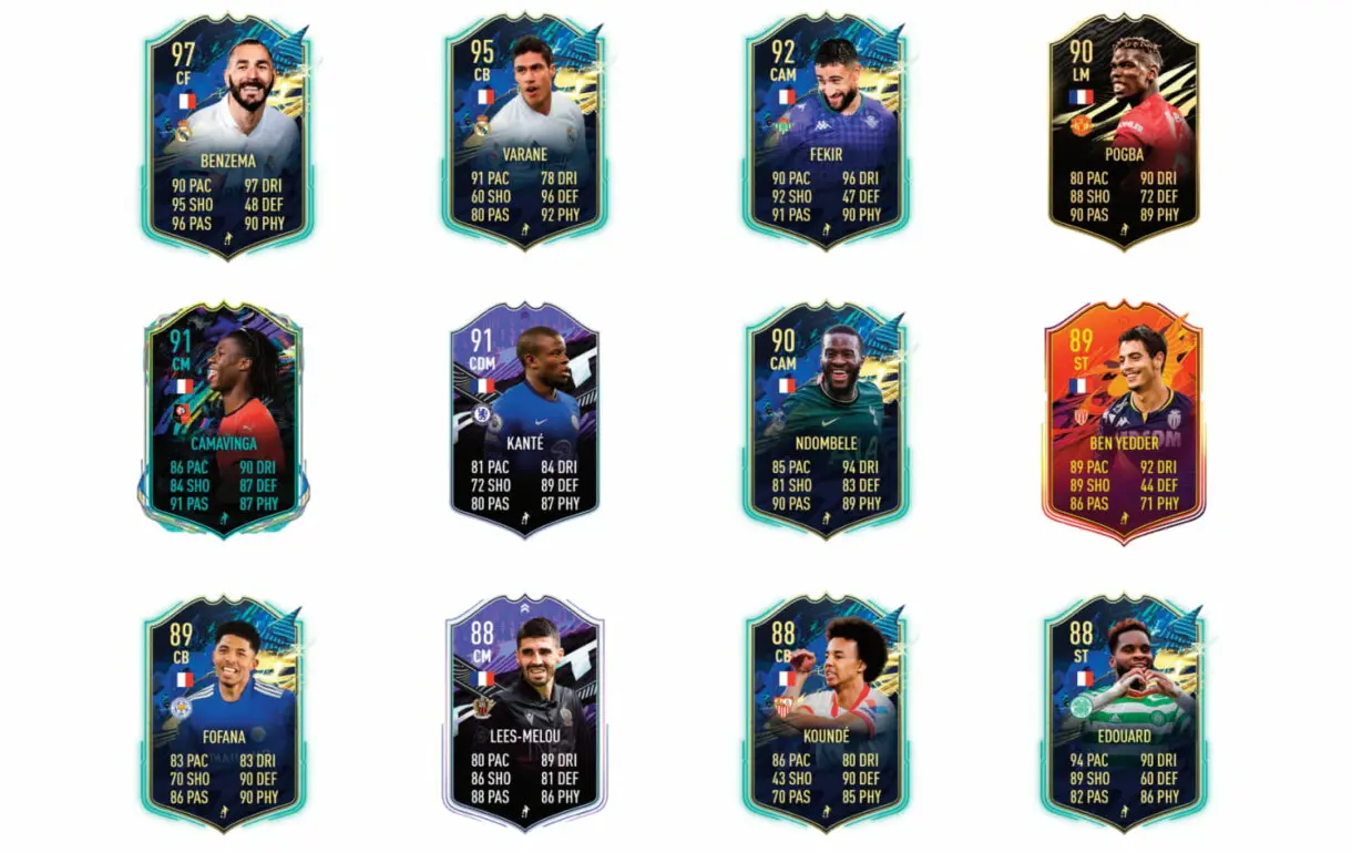 Links naranjas de Zagadou Showdown. FIFA 21 Ultimate Team