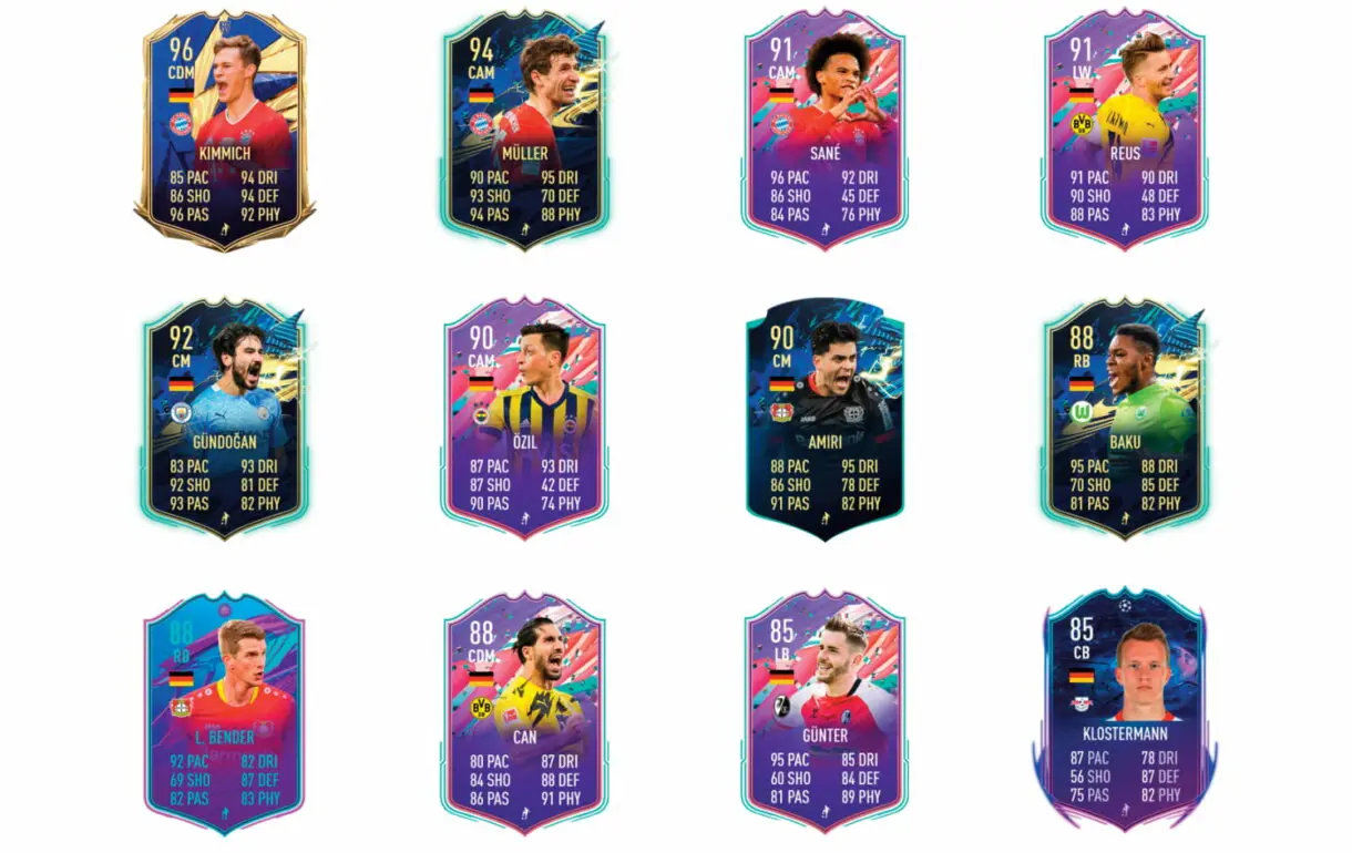 Links verdes de Schweinsteiger Moments. FIFA 21 Ultimate Team