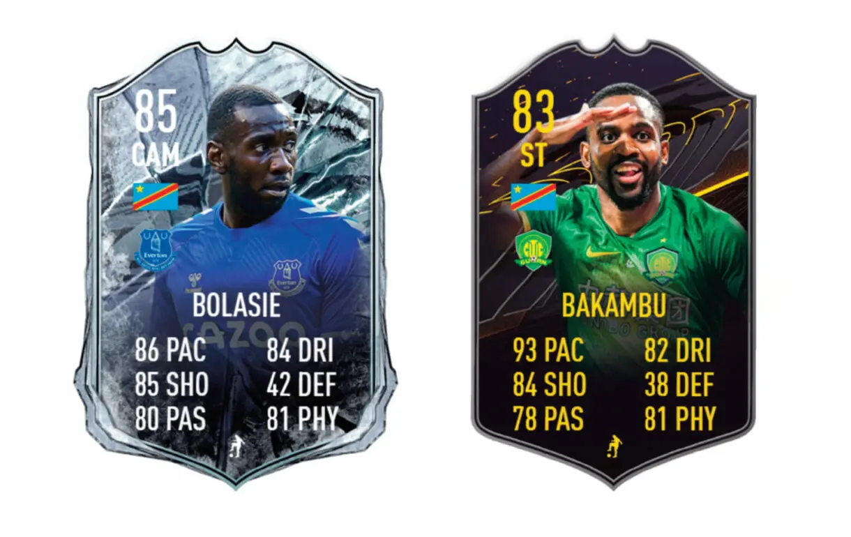 Links naranjas de Wamangituka TOTS. FIFA 21 Ultimate Team