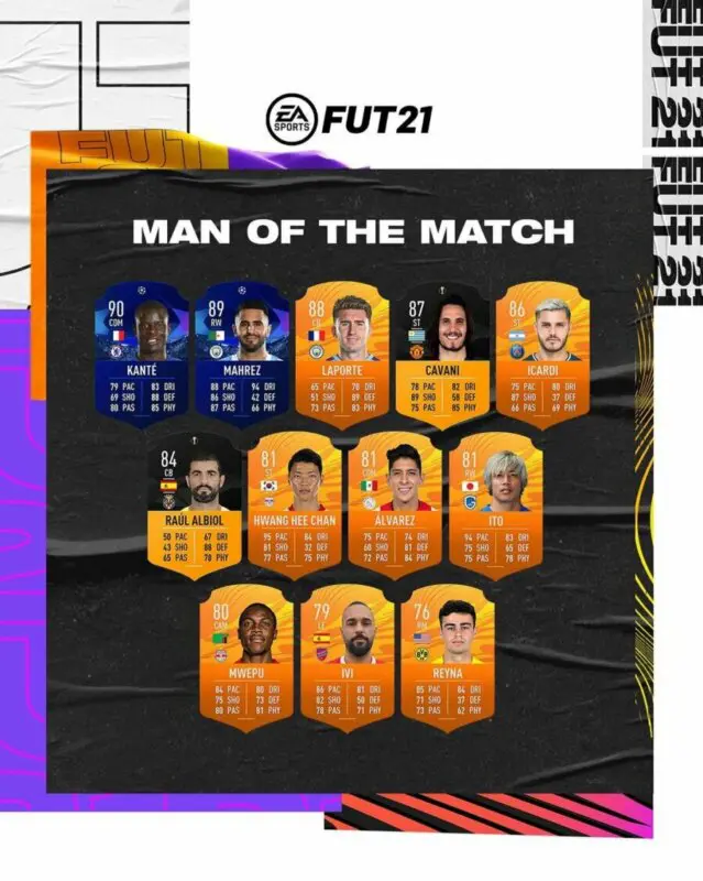 FIFA 21 Ultimate Team MOTM 