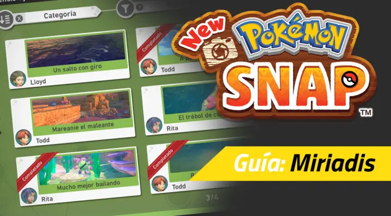 Imagen de Guía New Pokémon Snap - Todos los encargos de Miriadis y cómo completarlos