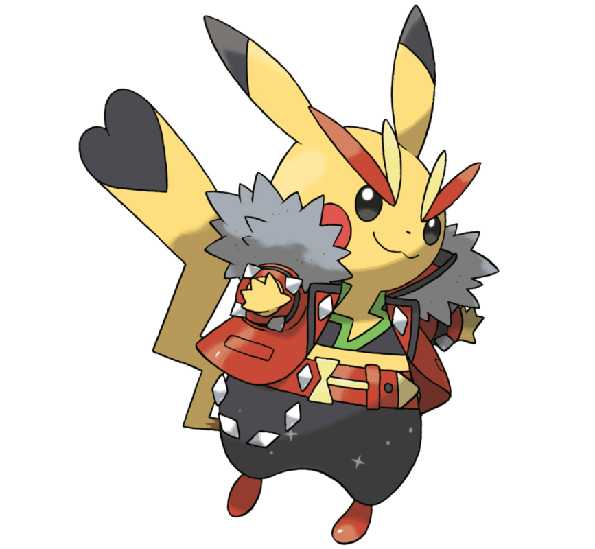 Pikachu Estrella del Rock