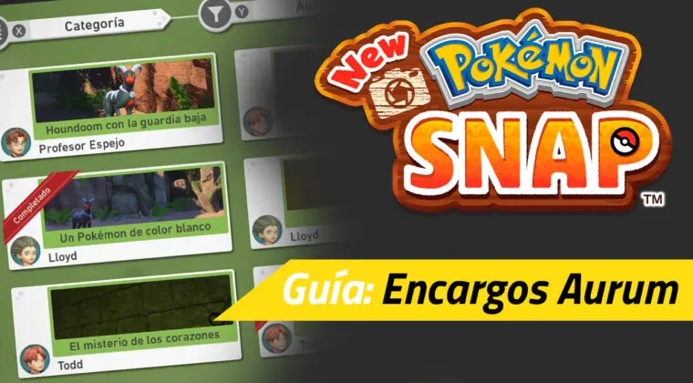 Imagen de Guía New Pokémon Snap - Todos los encargos de Aurum y cómo completarlos