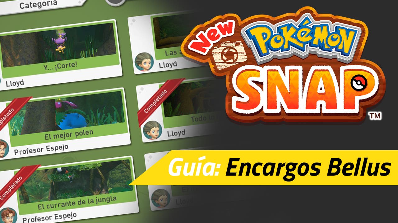 new pokemon snap encargos bellus