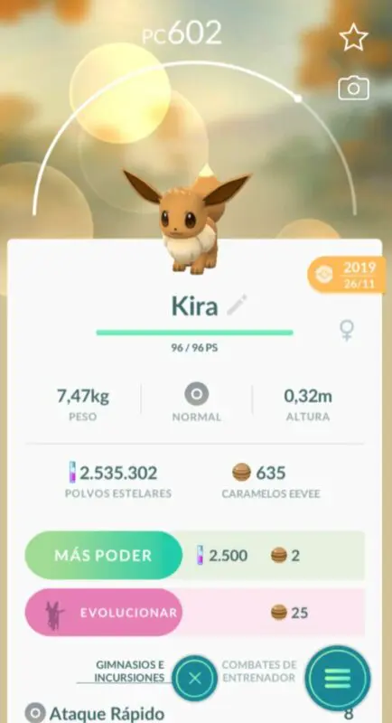 Pokemon GO Eevee Sylveon