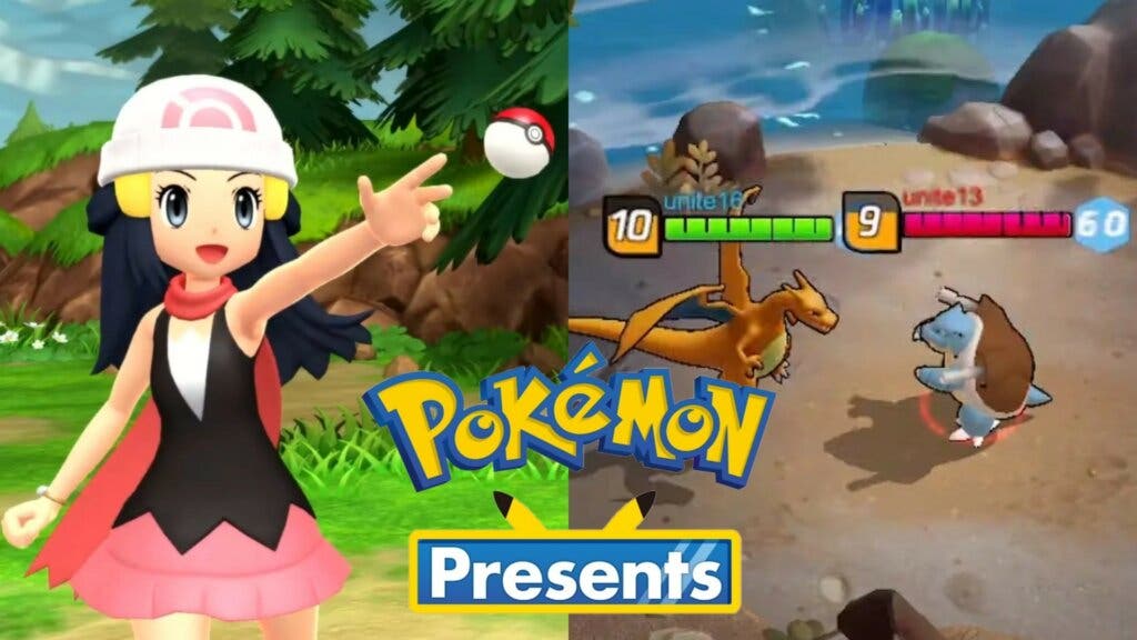 Pokémon Diamante y Perla y a Pokémon Unite
