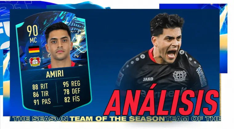 Imagen de FIFA 21: análisis de Amiri TOTS Moments. ¿Un mediocentro de primer nivel?