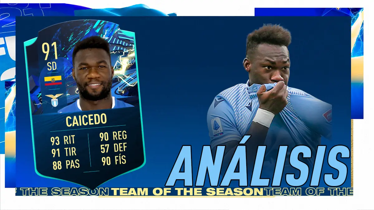 FIFA 21 Ultimate Team Análisis Caicedo TOTS Moments