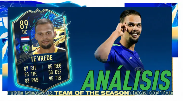Imagen de FIFA 21: análisis de te Vrede TOTS, la nueva carta gratuita