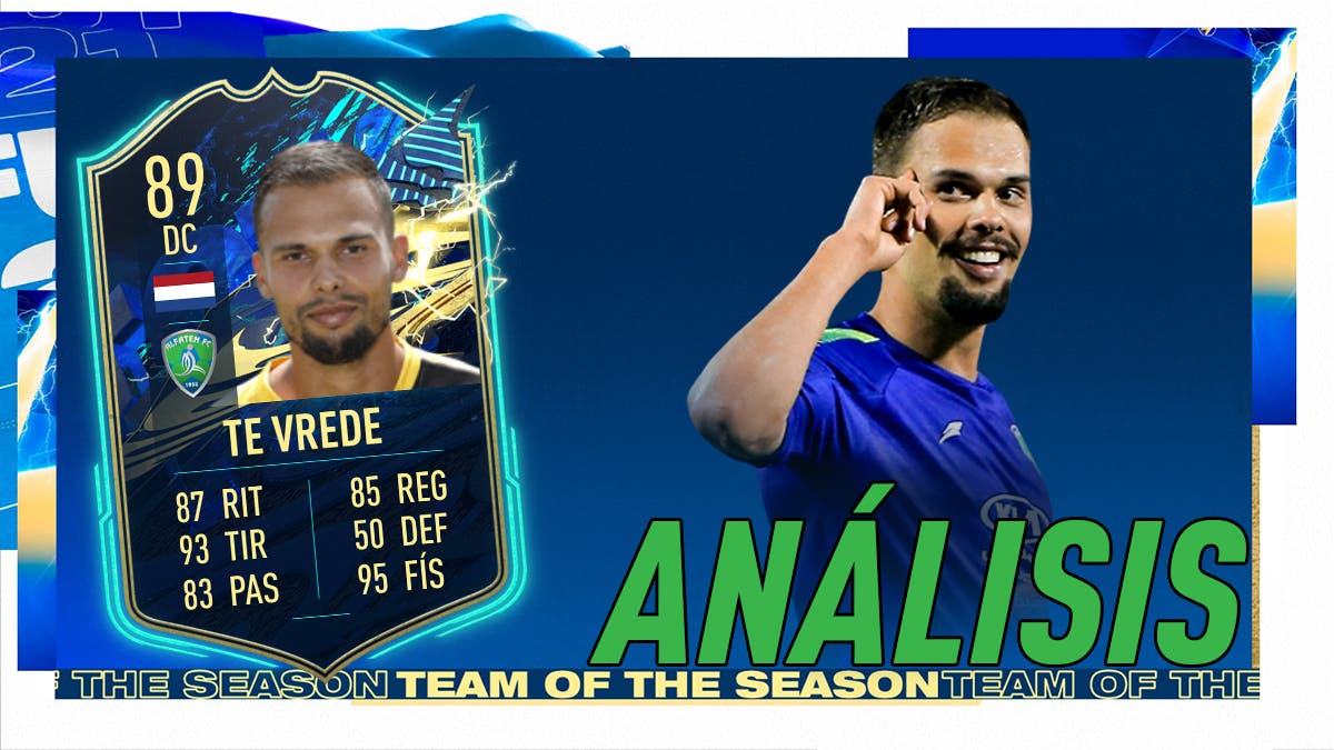 FIFA 21 Ultimate Team Análisis te Vrede TOTS