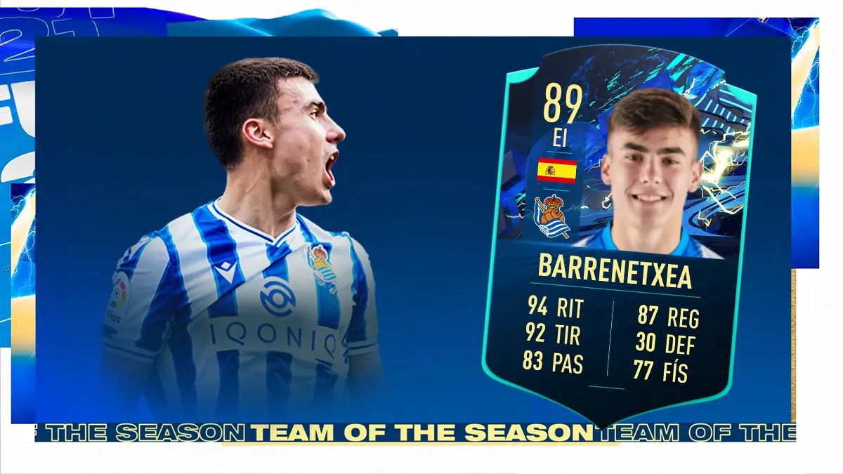 FIFA 21 Ultimate Team SBC Barrenetxea TOTS Moments