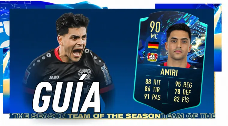 Imagen de FIFA 21: consigue fácilmente a Amiri TOTS Moments, la nueva carta free to play
