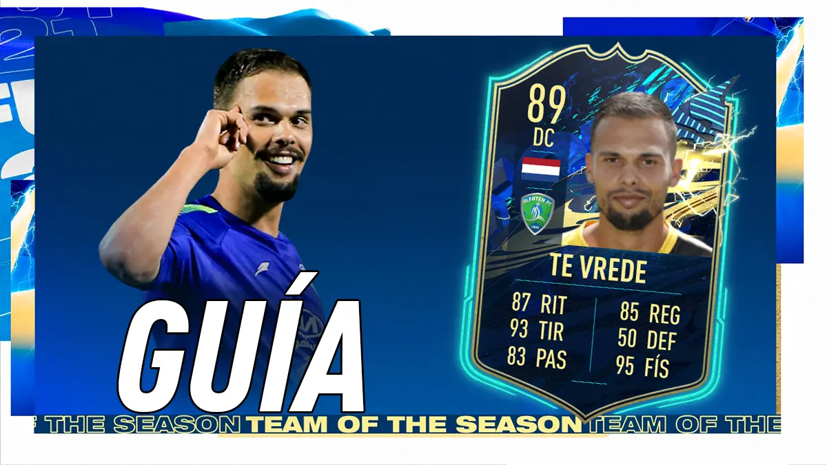 FIFA 21 Ultimate Team Guía te Vrede TOTS