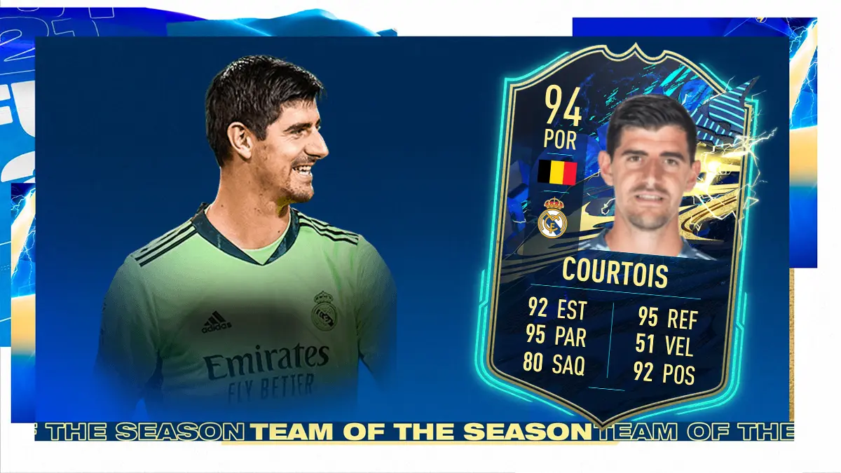 FIFA 21 Ultimate Team SBC Courtois TOTS