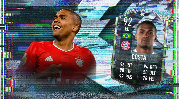 Imagen de FIFA 21: ¿Merece la pena Douglas Costa Flashback? + Solución del SBC