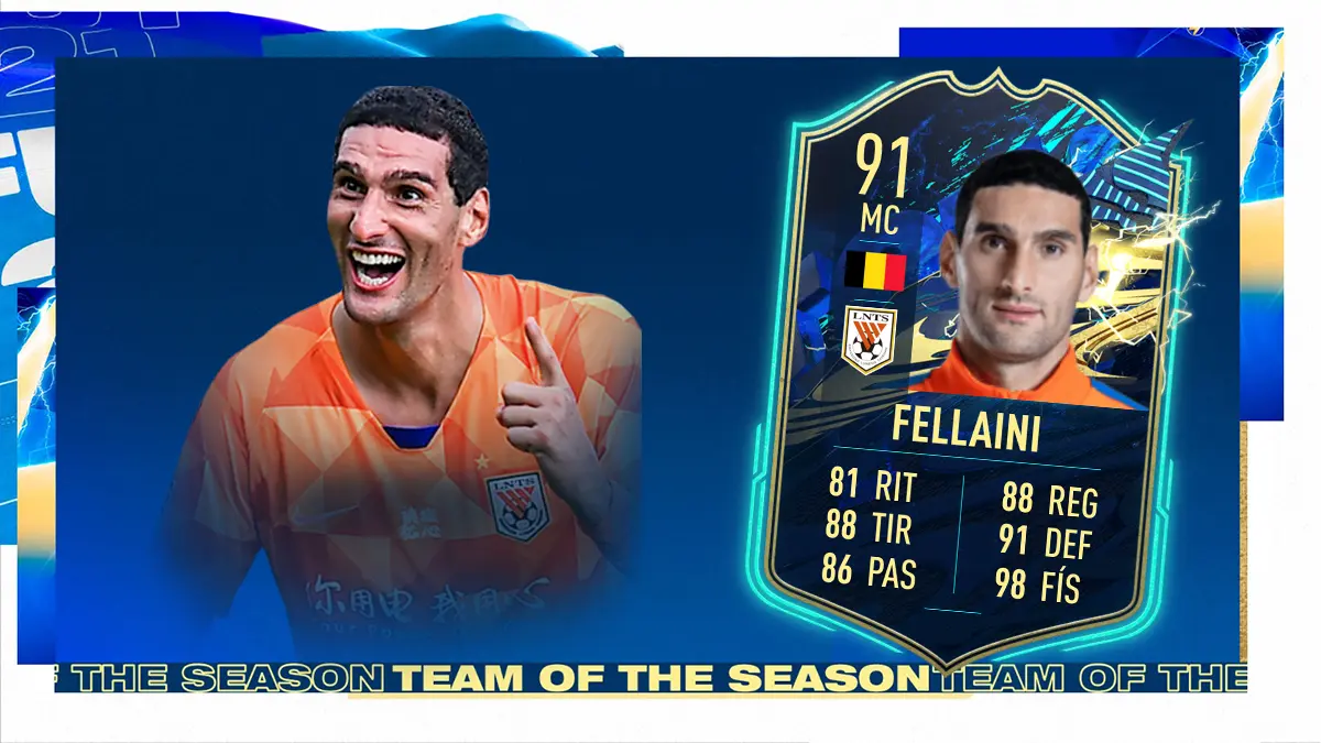 FIFA 21 Ultimate Team SBC Fellaini TOTS