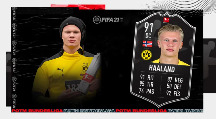 Imagen de FIFA 21: ¿Merece la pena Haaland SPOTM? + Solución del SBC
