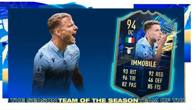 FIFA 21 Ultimate Team SBC Immobile TOTS
