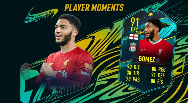 Imagen de FIFA 21: ¿Merece la pena Joe Gómez Moments? + Solución de SBC