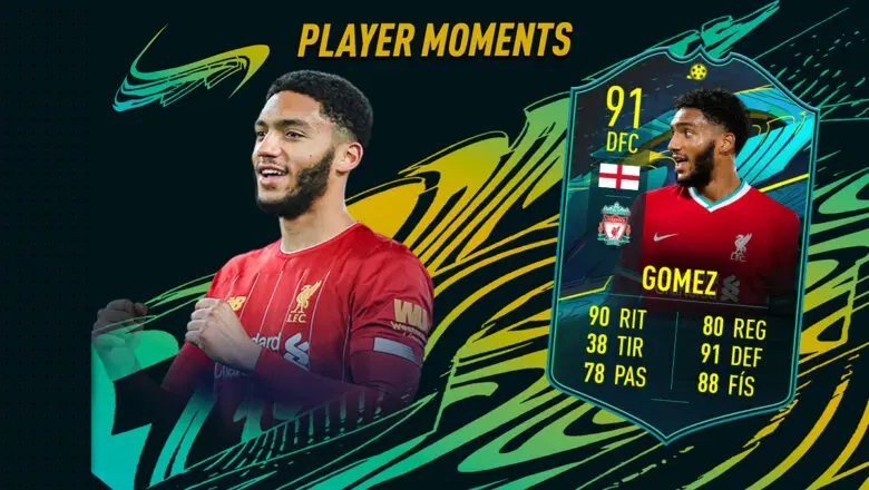 FIFA 21 Ultimate Team SBC Joe Gomez Moments