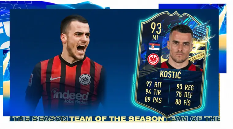 Imagen de FIFA 21: ¿Merece la pena Filip Kostic TOTS? + Solución del SBC