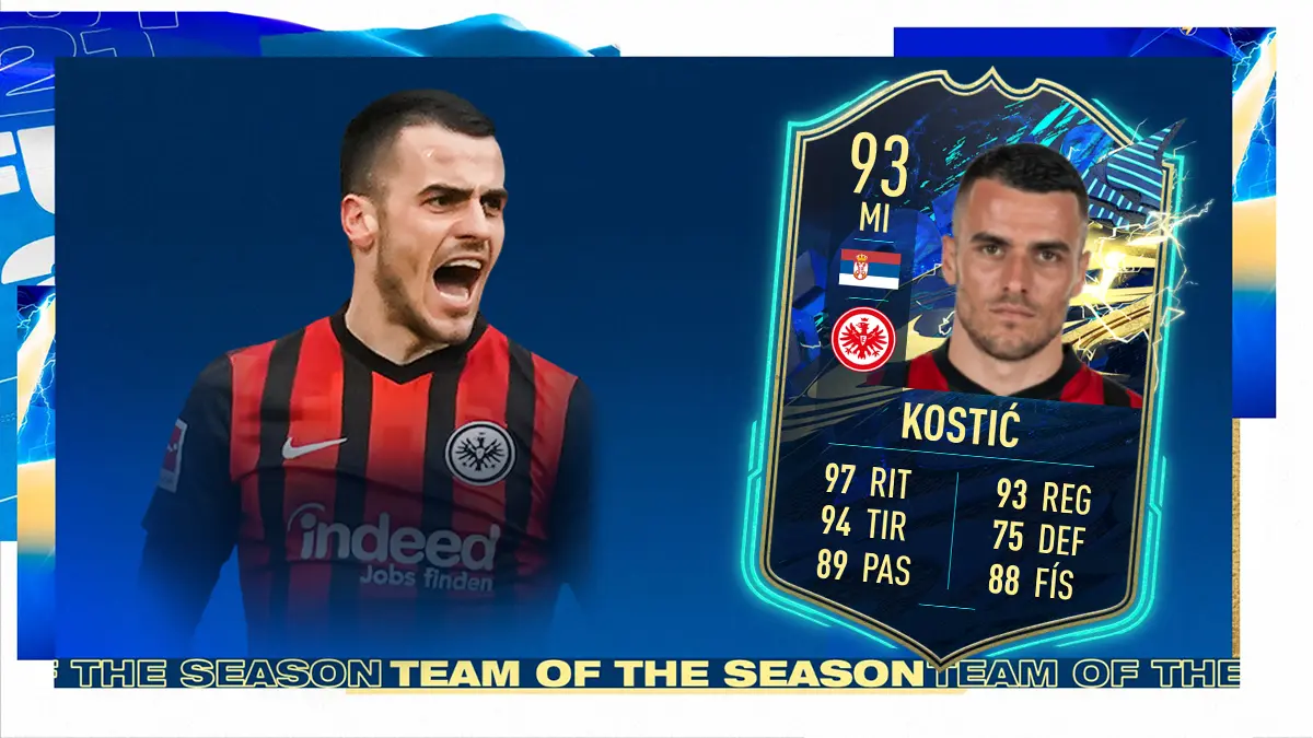 FIFA 21 Ultimate Team SBC Kostic TOTS