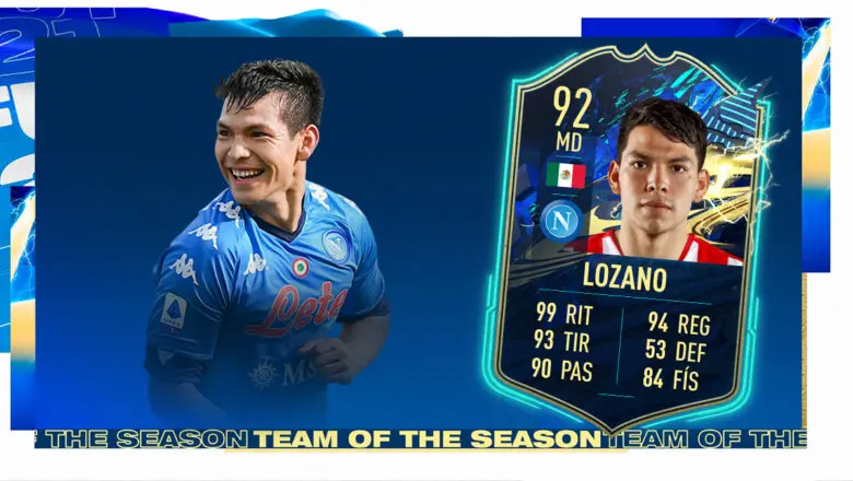 FIFA 21 Ultimate Team SBC Lozano TOTS