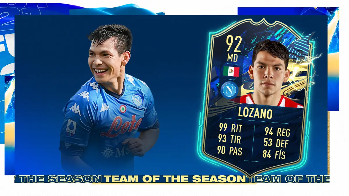 FIFA 21 Ultimate Team SBC Lozano TOTS