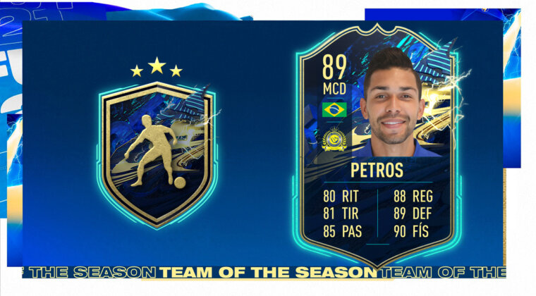 Imagen de FIFA 21: ¿Merece la pena Petros TOTS? + Solución del SBC