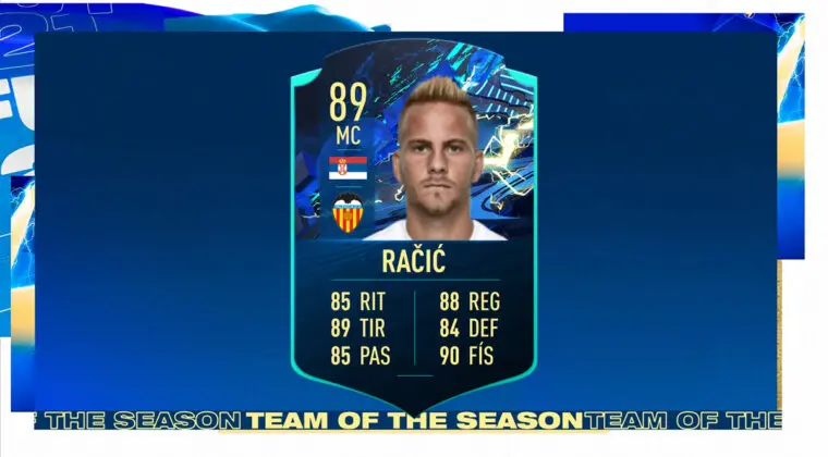 Imagen de FIFA 21: ¿Merece la pena Uros Racic TOTS Moments? + Solución del SBC
