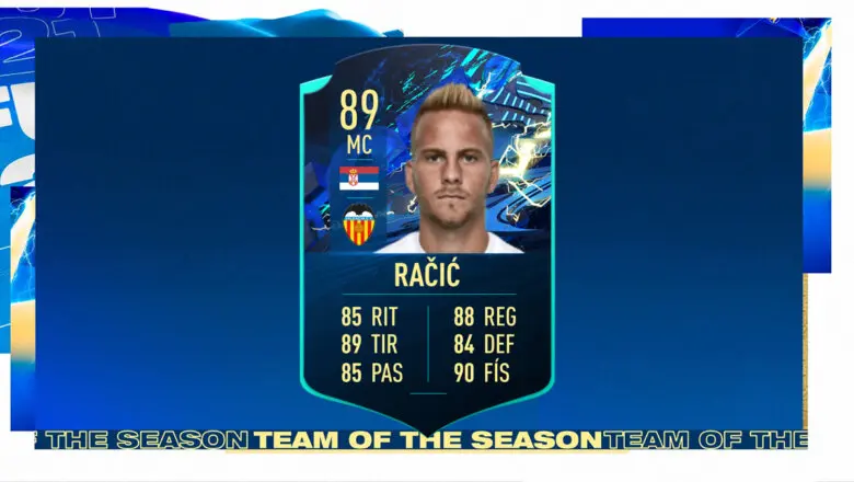 FIFA 21 Ultimate Team SBC Racic TOTS Moments