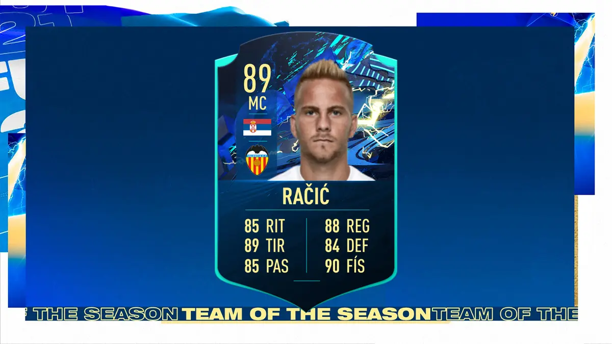 FIFA 21 Ultimate Team SBC Racic TOTS Moments