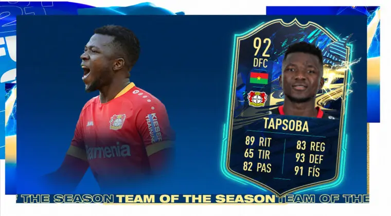 Imagen de FIFA 21: ¿Merece la pena Tapsoba TOTS? + Solución del SBC