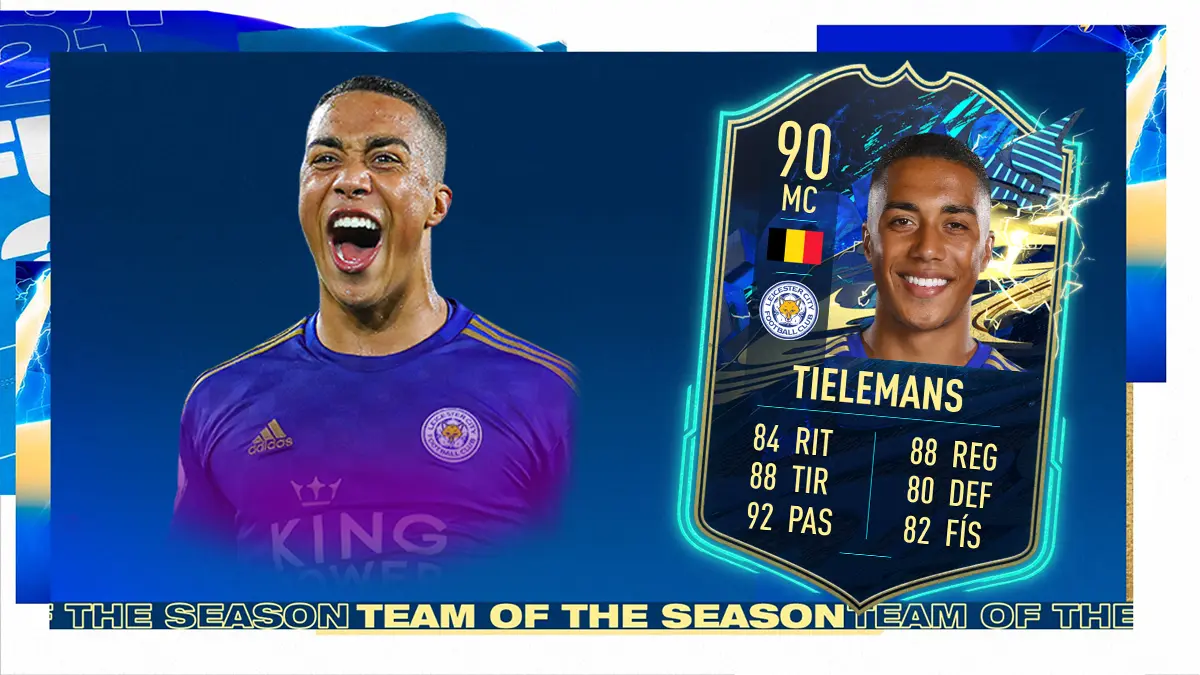 FIFA 21 Ultimate Team SBC Tielemans TOTS